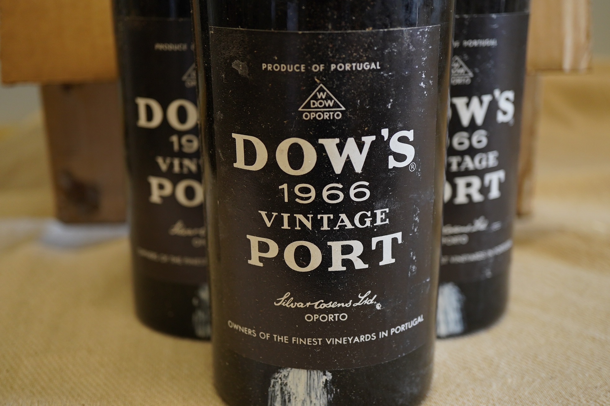 Eleven bottles of 1966 Dow's vintage port
